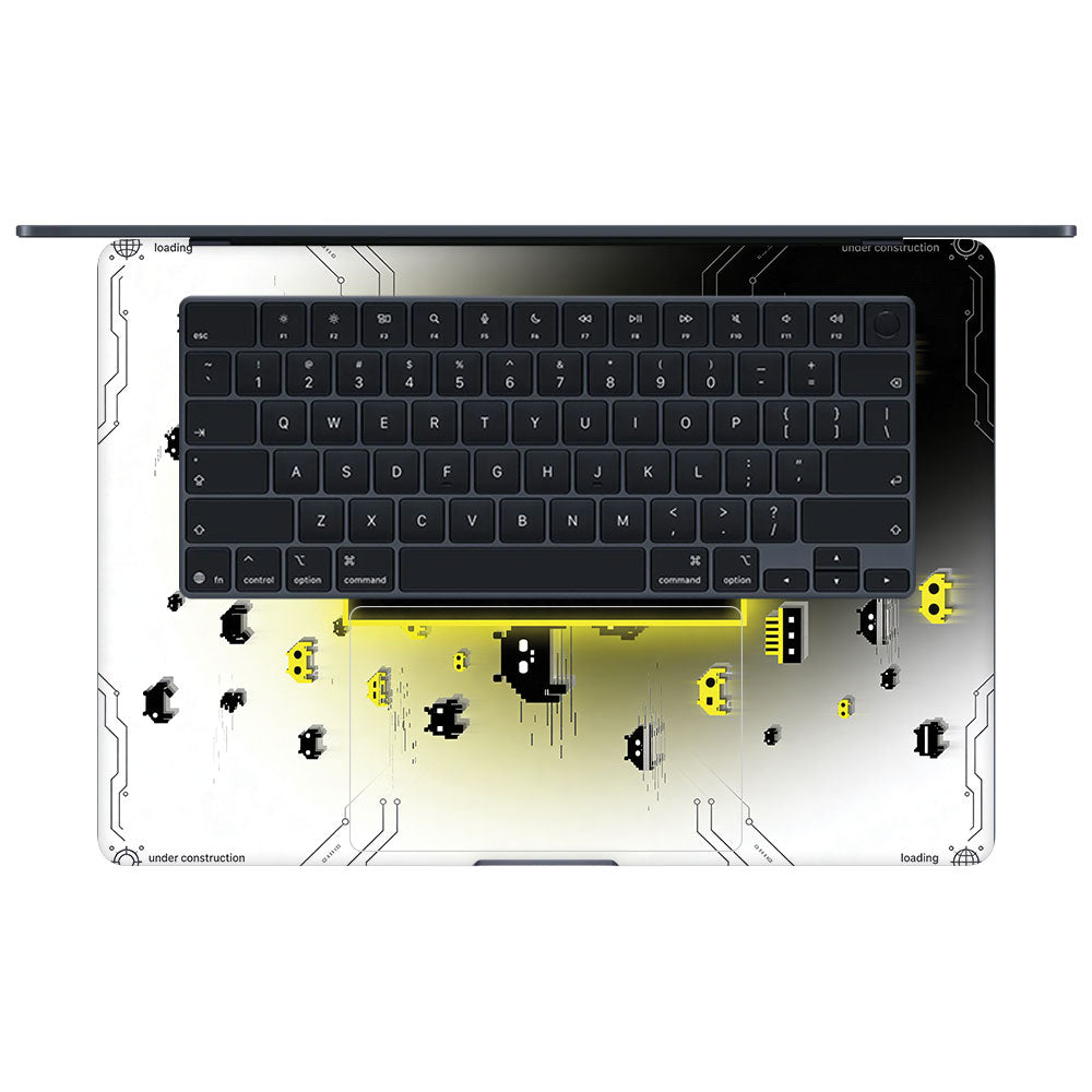 Testing Under Attack Macbook Air 15 M5 2026 3D Laptop Skin