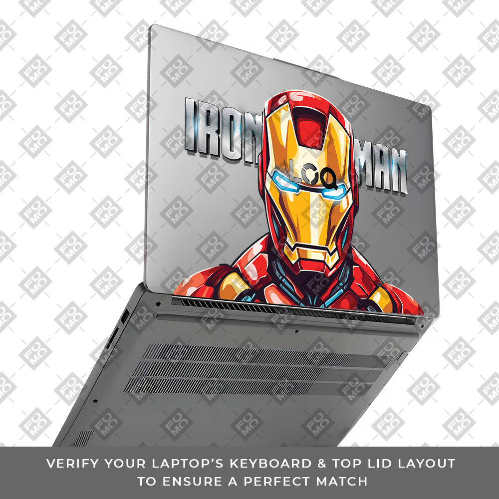Transparent Arc Reactor Lenovo LOQ Essential 15IAX9E Laptop Skin