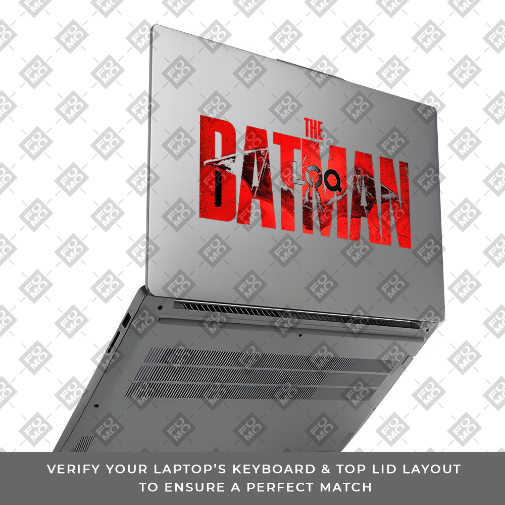 Transparent The Batman Lenovo LOQ Essential 15IAX9E Laptop Skin