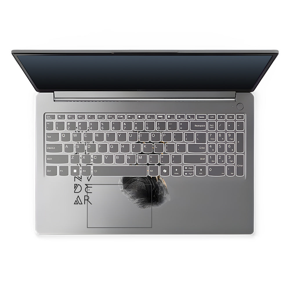 Transparent Wakanda Forever Lenovo LOQ Essential 15IAX9E Laptop Skin