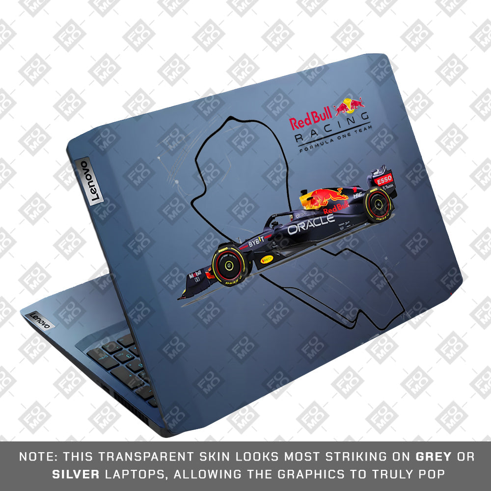 Transparent Track King Lenovo Ideapad Gaming 3 15ARH05 and 15IMH05 Laptop Skin