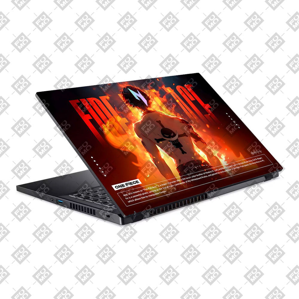 Fire Fist Ace Acer Nitro V ANV15 51 55CA Laptop Skin