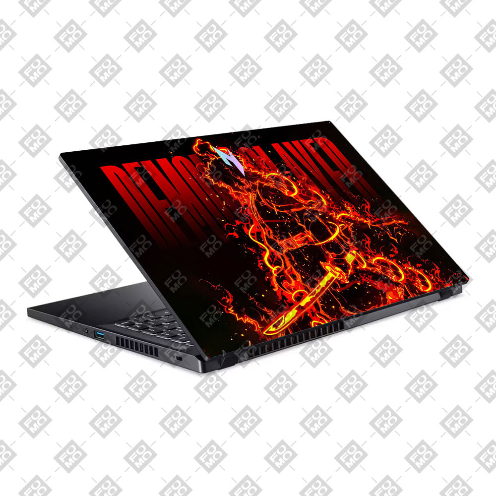 Rengoku Blazing Inferno Acer Nitro V ANV15 51 55CA Laptop Skin