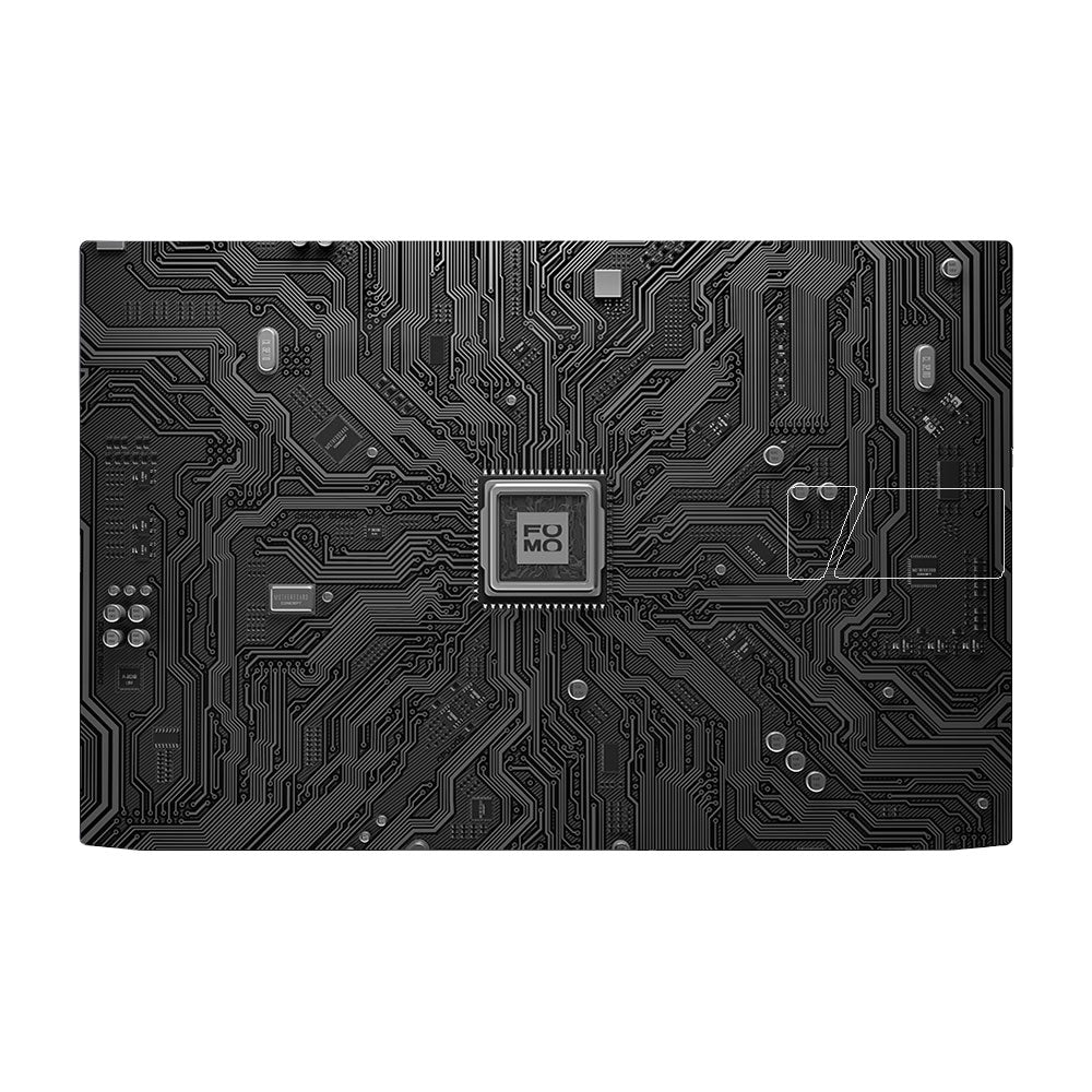 FOMO Circuit Dark Mode Asus Vivobook Pro 15 M6500QC & M6500 QH Laptop Skin