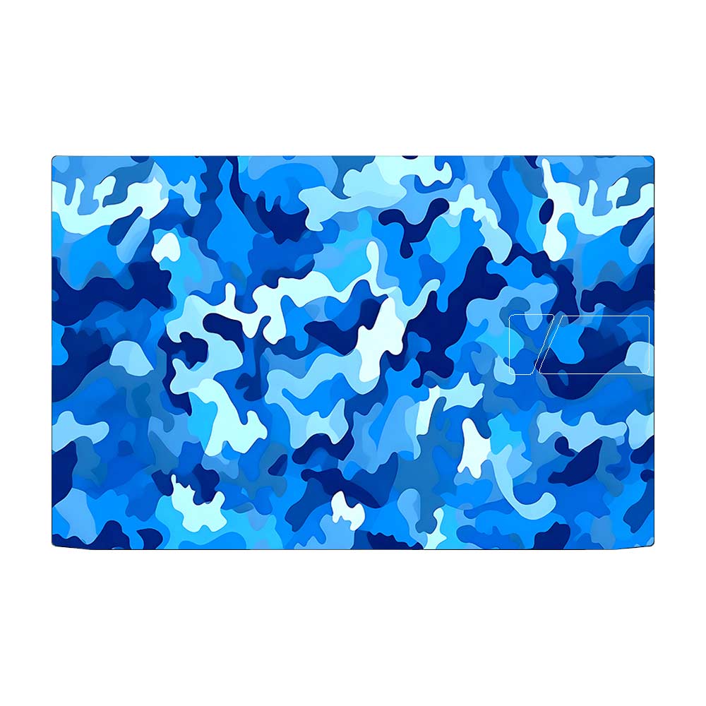 Arctic Blue Camo Pattern Asus Vivobook Pro 15 M6500QC & M6500 QH Laptop Skin