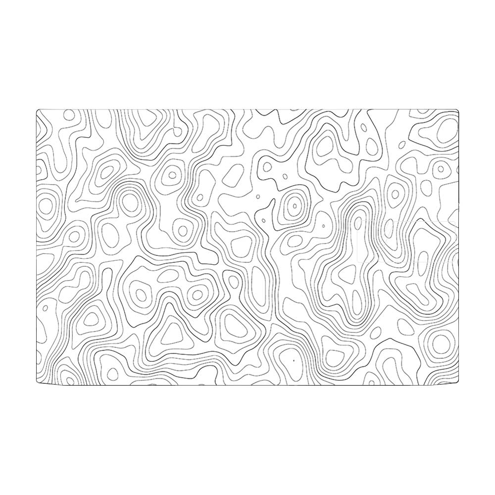 White Contour Design Asus Vivobook Pro 15 M6500QC & M6500 QH Laptop Skin