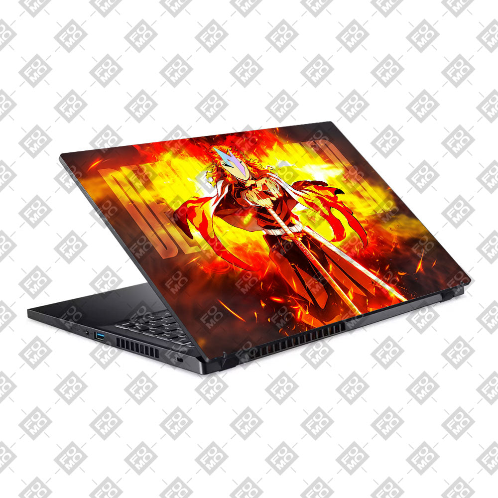 Flame Hashira Rengoku Acer Nitro V ANV15 51 55CA Laptop Skin