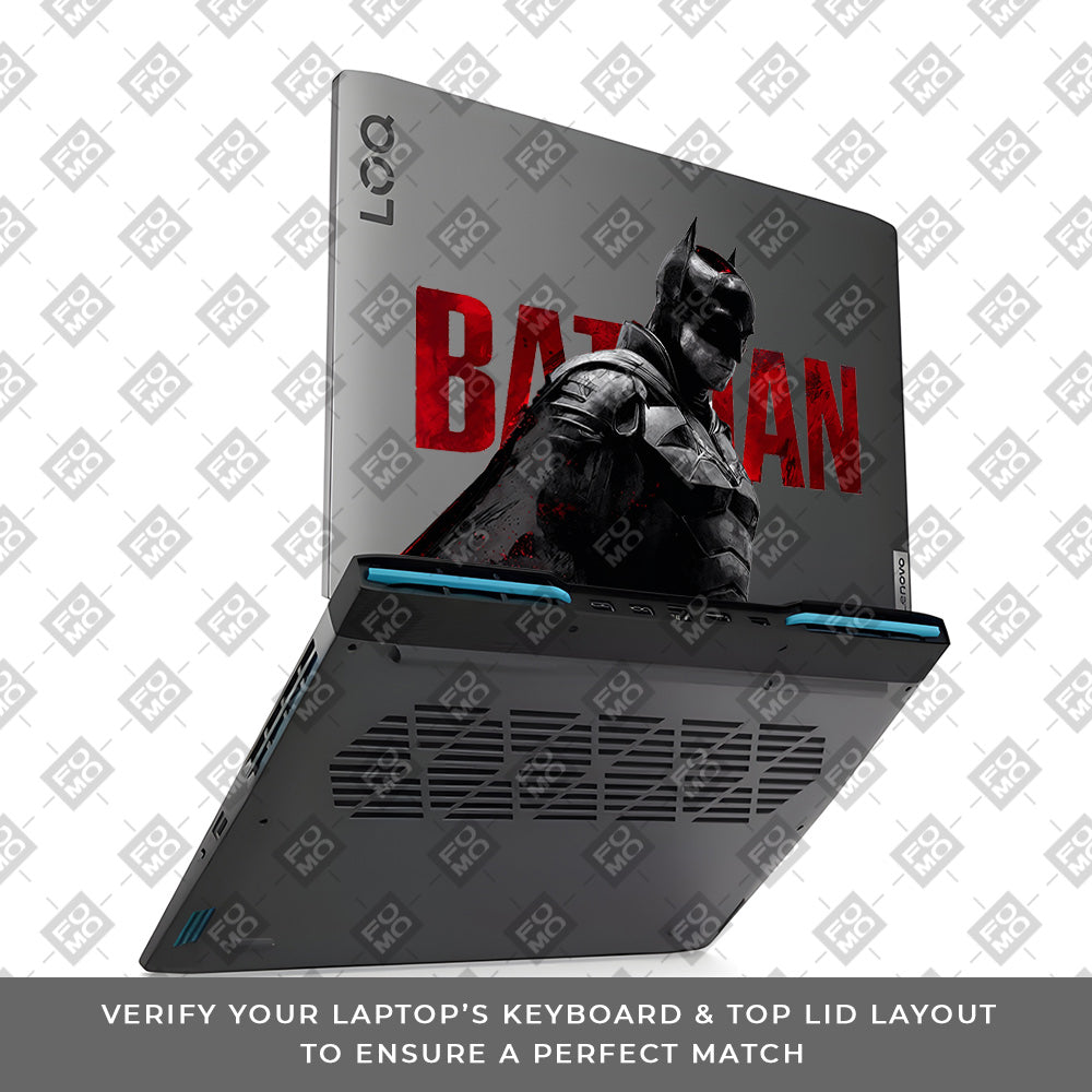 Transparent Shadow Vigilante Lenovo LOQ 2023 15IRH8, 15APH8 Laptop Skin