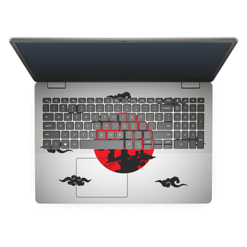 Transparent Moonlit Ninja Dell Inspiron 3501 Laptop Skin