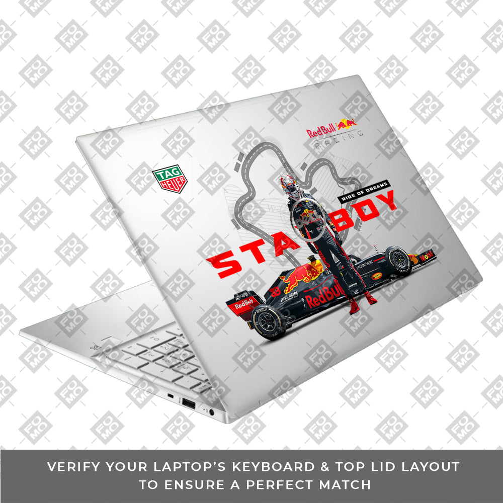 Transparent Starboy Racer Dell Inspiron 3501 Laptop Skin