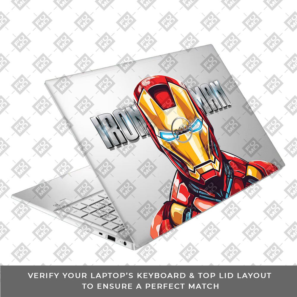 Transparent Arc Reactor Dell Inspiron 3501 Laptop Skin
