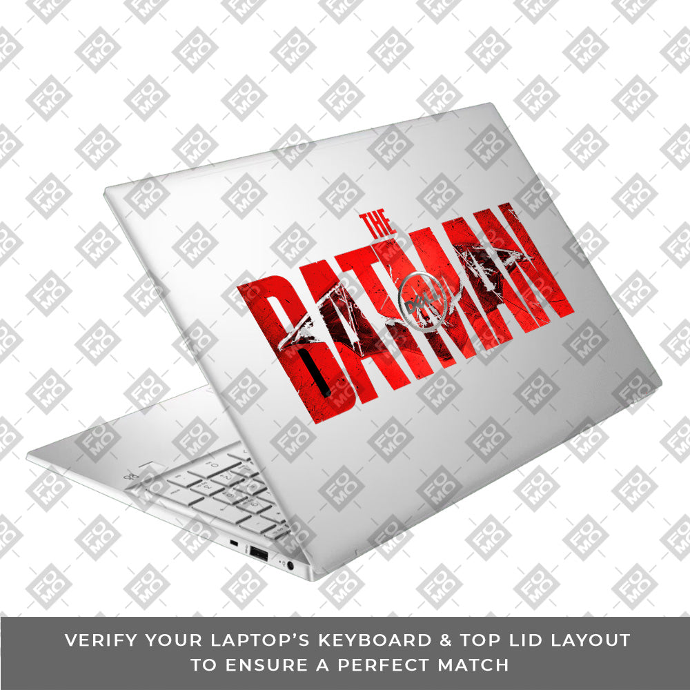 Transparent The Batman Dell Inspiron 3501 Laptop Skin