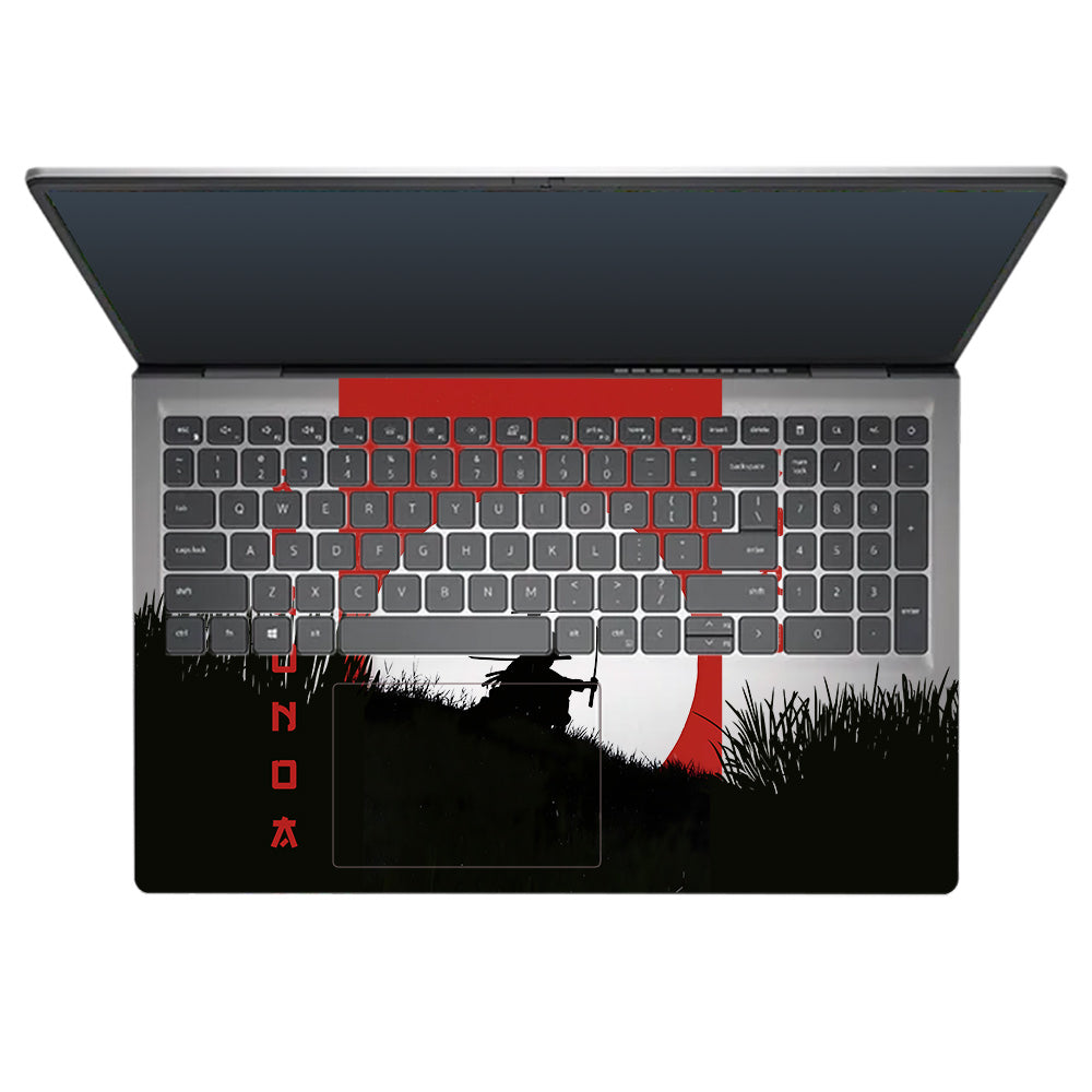 Transparent Swordsman’s Resolve Dell Inspiron 3520 Laptop Skin