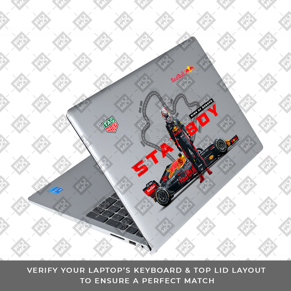 Transparent Starboy Racer Dell Inspiron 3520 Laptop Skin