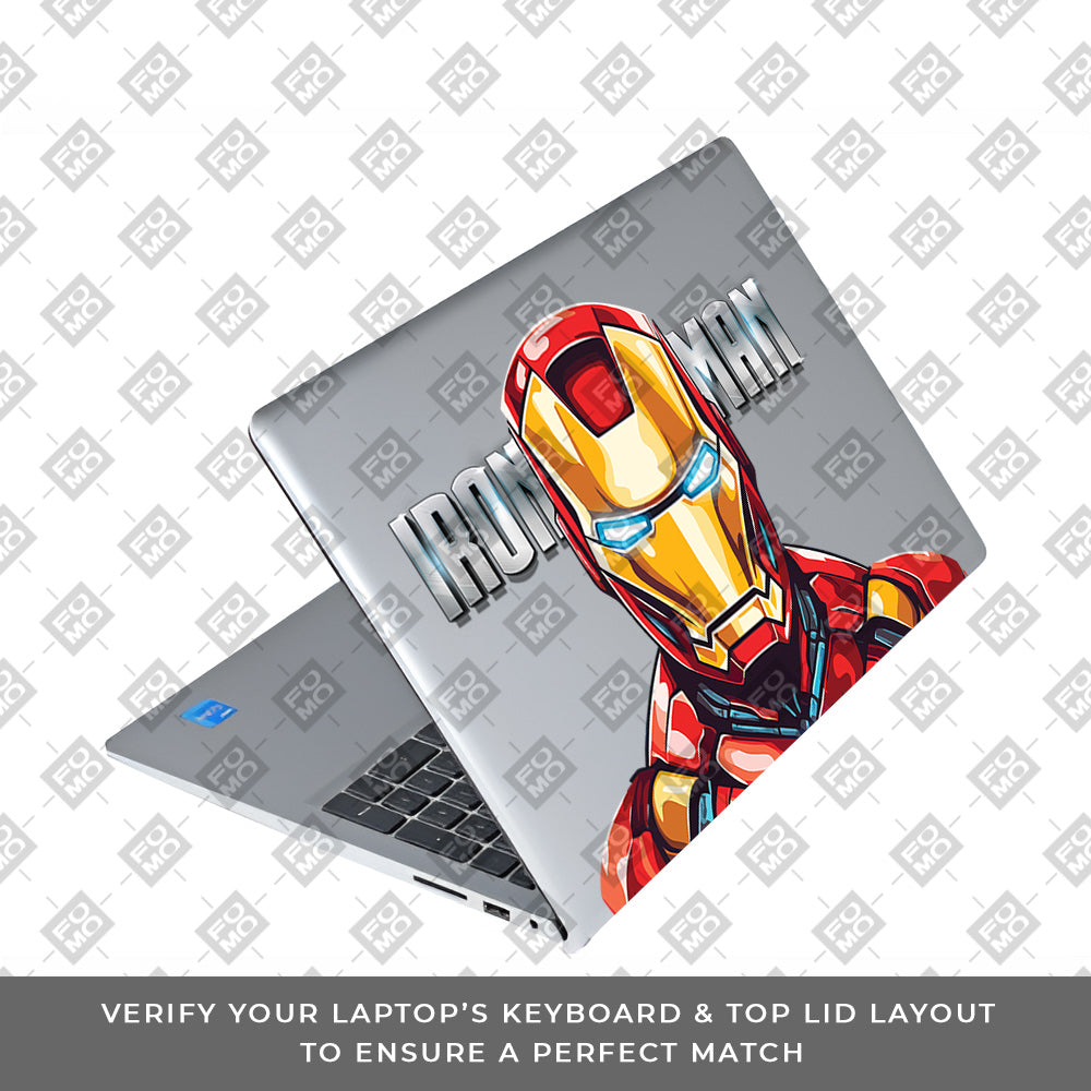 Transparent Arc Reactor Dell Inspiron 3520 Laptop Skin