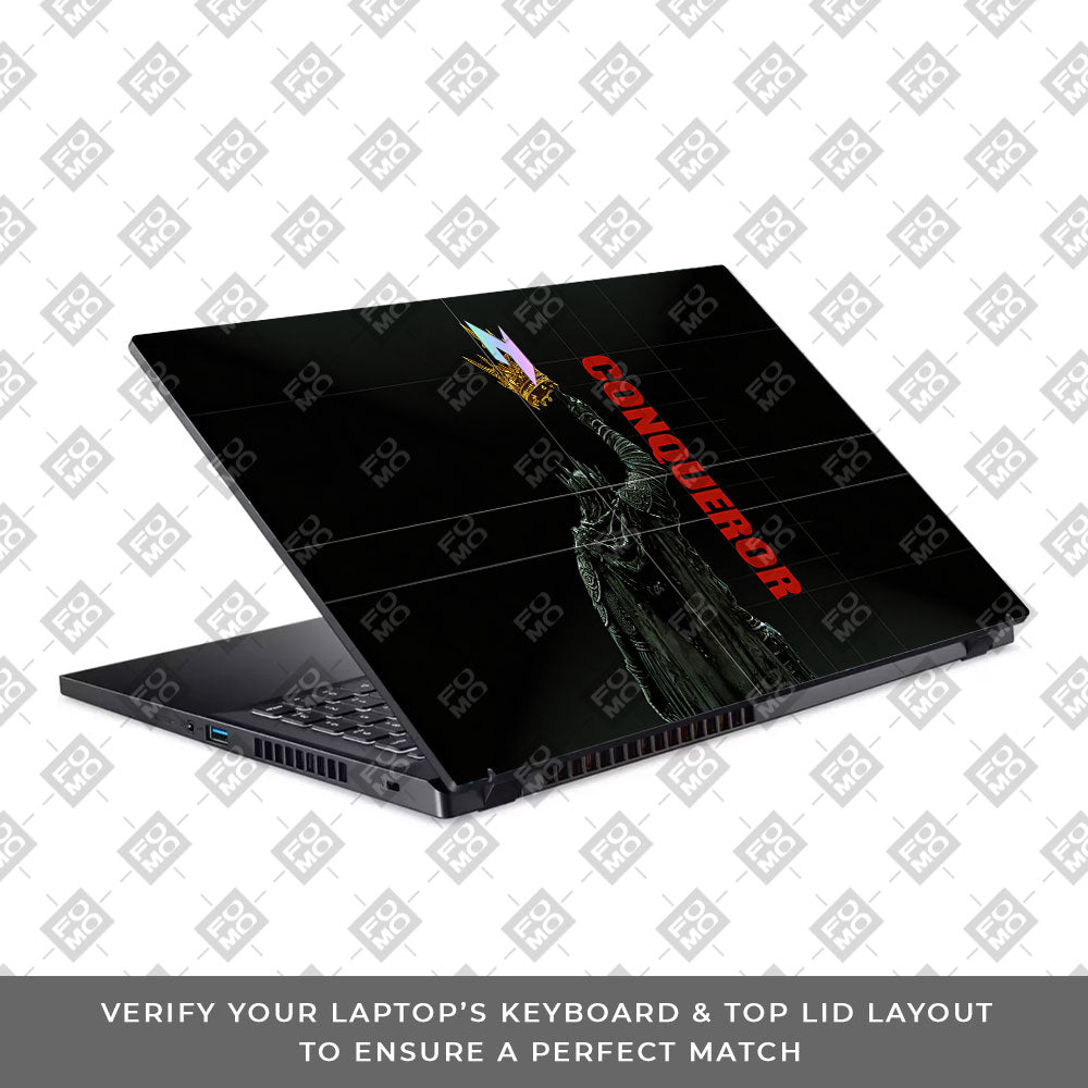 Crowned Conqueror Acer Nitro V ANV15 51 55CA 3D Laptop Skin