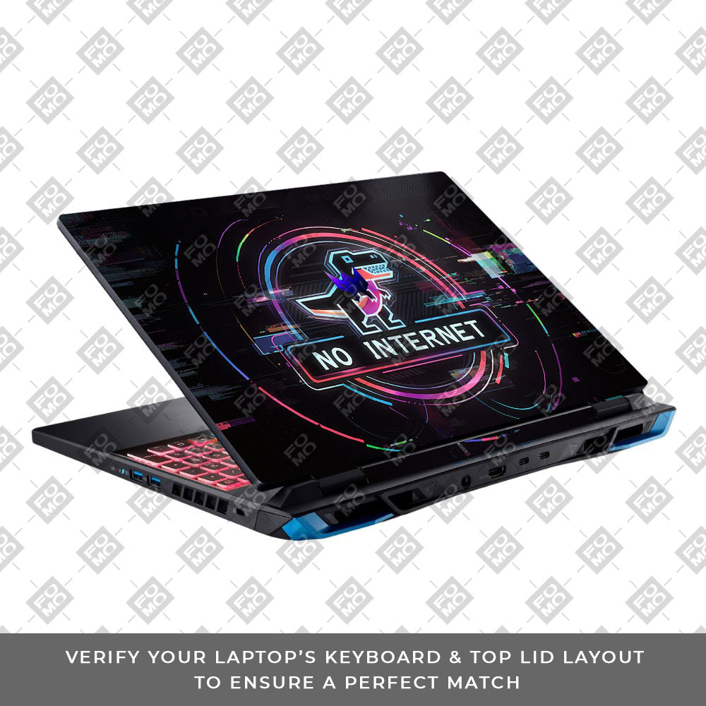 Dinosaur Connection Acer Predator Helios Neo 16 N22Q22B 3D Laptop Skin