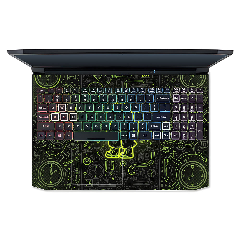 Watch Dog Alert Acer Nitro 5 AN515 44, 56 3D Laptop Skin