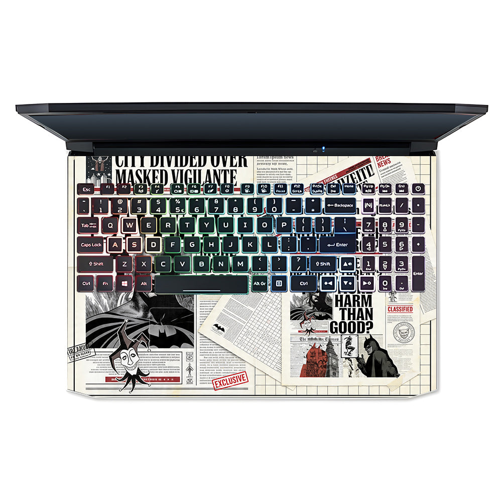 Batman Gotham’s Legacy Acer Nitro 5 AN515 44, 56 3D Laptop Skin