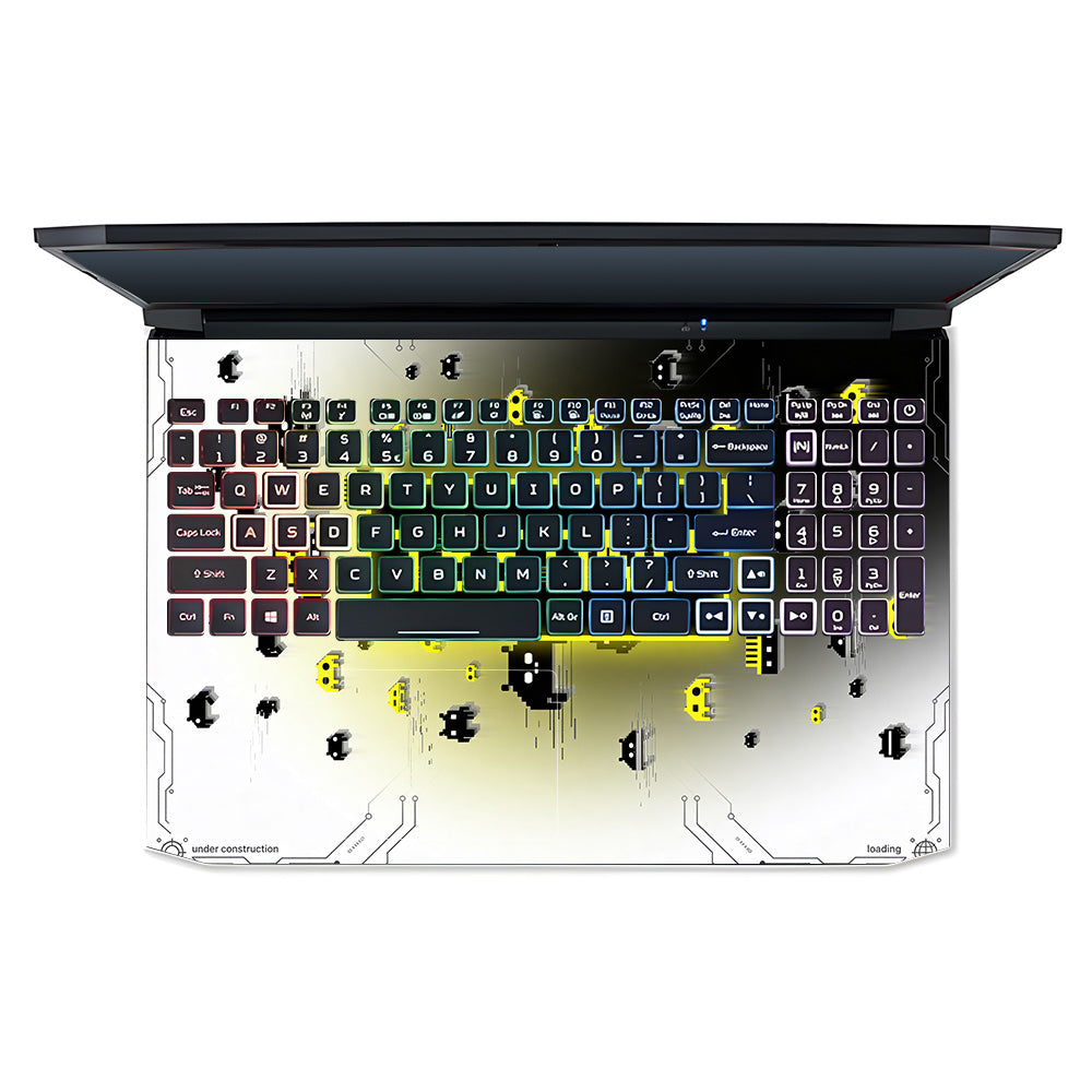 Testing Under Attack Acer Nitro 5 AN515 45, 55, 57 3D Laptop Skin