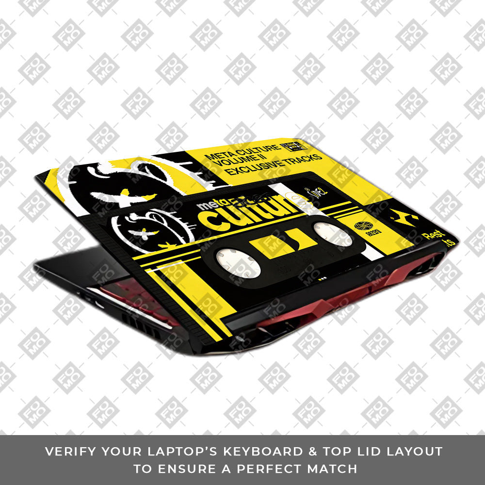 Meta Culture Acer Nitro 5 AN515 45, 55, 57 3D Laptop Skin