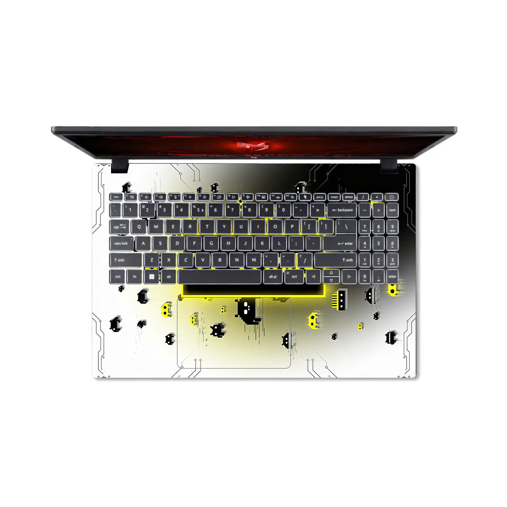 Testing Under Attack Acer Nitro V ANV15 51 55CA 3D Laptop Skin