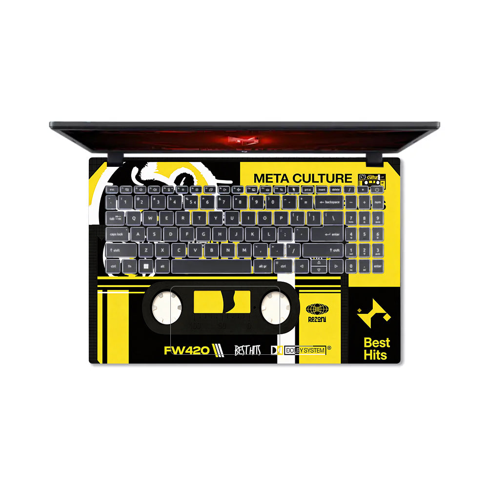 Meta Culture Acer Nitro V ANV15 51 55CA 3D Laptop Skin