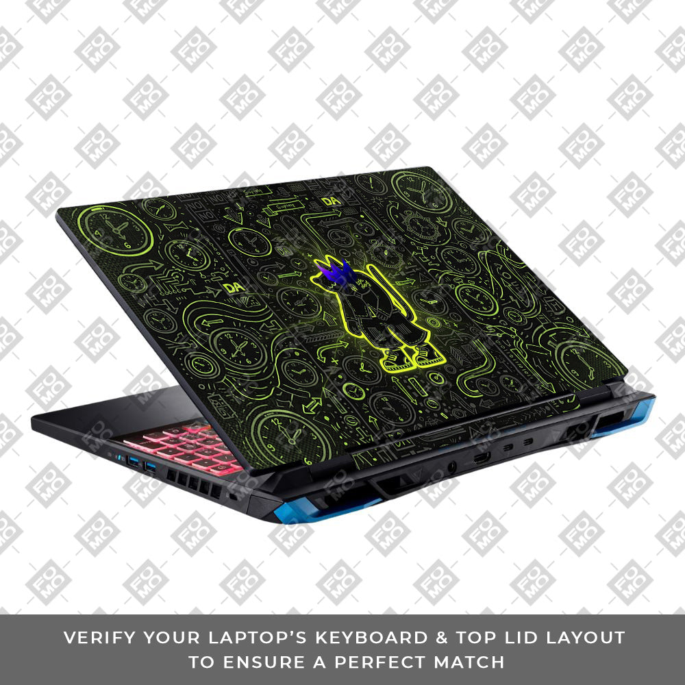 Watch Dog Alert Acer Predator Helios Neo 16 N22Q22B 3D Laptop Skin