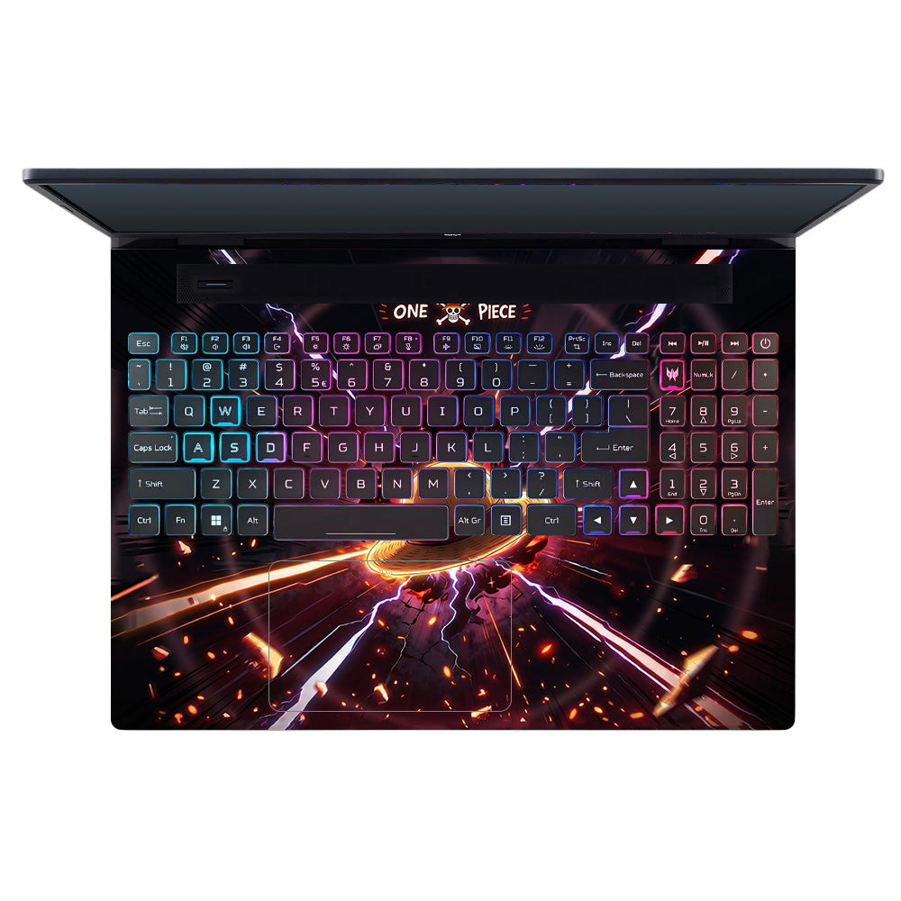 One Piece Fire Hat Acer Predator Helios Neo 16 N22Q22B 3D Laptop Skin