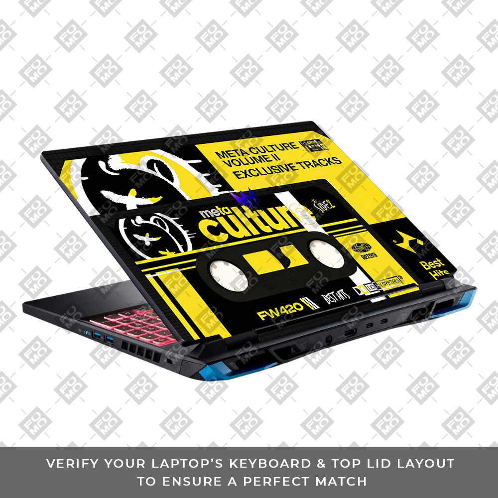 Meta Culture Acer Predator Helios Neo 16 N22Q22B 3D Laptop Skin