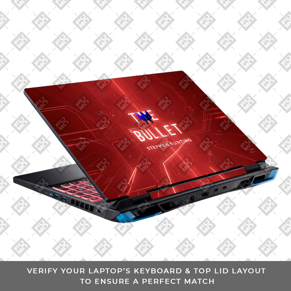 The Bullet Acer Predator Helios Neo 16 N22Q22B 3D Laptop Skin