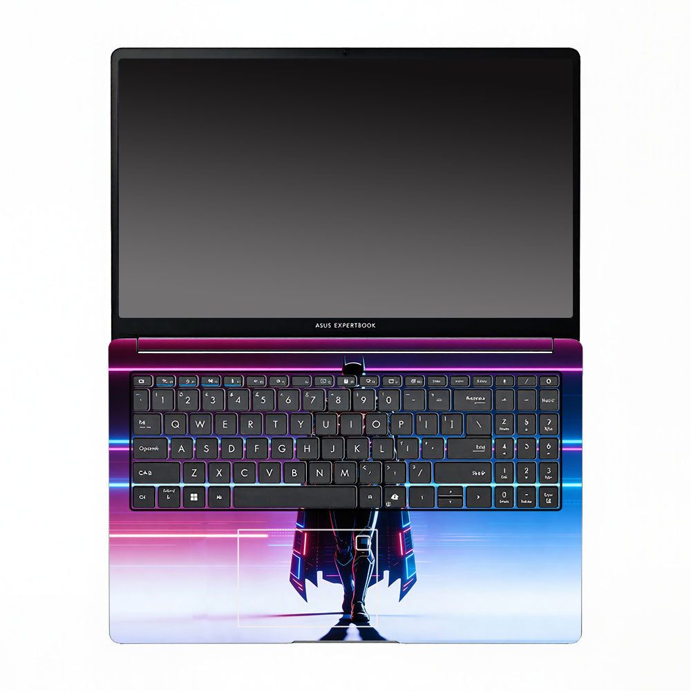 Superhero Neon Streaks Asus ExpertBook P1503 3D Laptop Skin