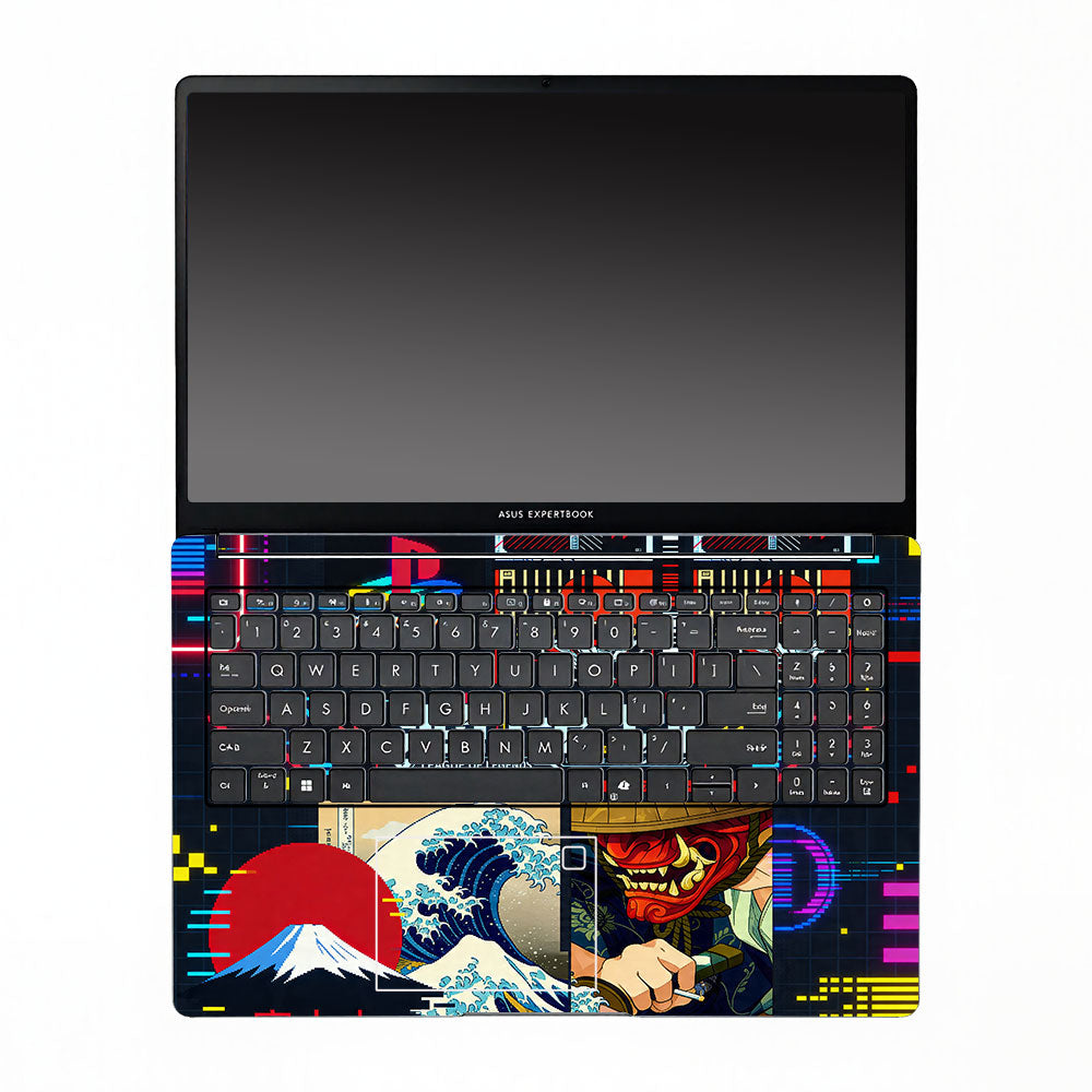 PlayStation Retro Asus ExpertBook P1503 3D Laptop Skin