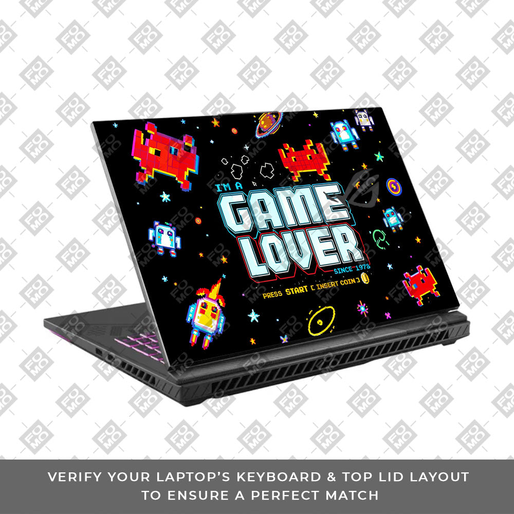 Gamer Lover Asus ROG Strix G16 G614J 3D Laptop Skin