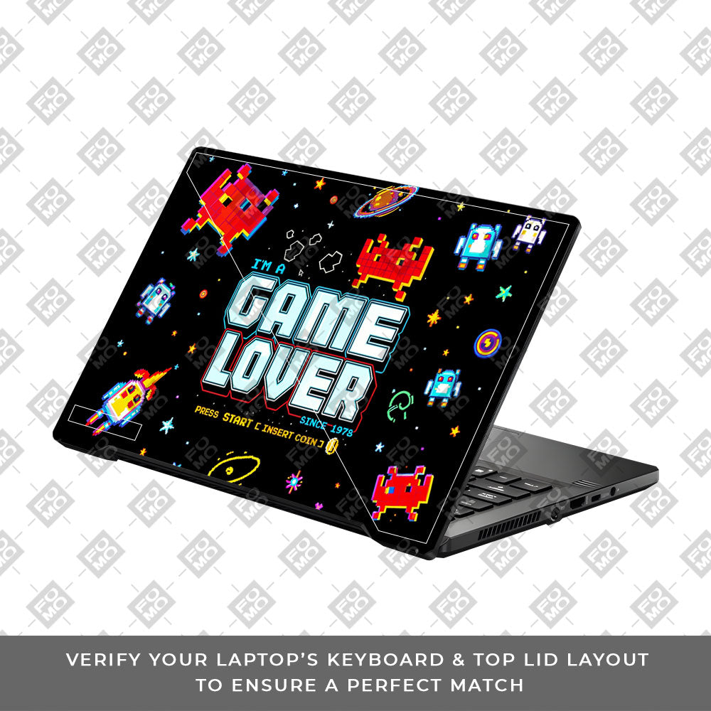 Gamer Lover Asus ROG Zephyrus G14 GA401 3D Laptop Skin