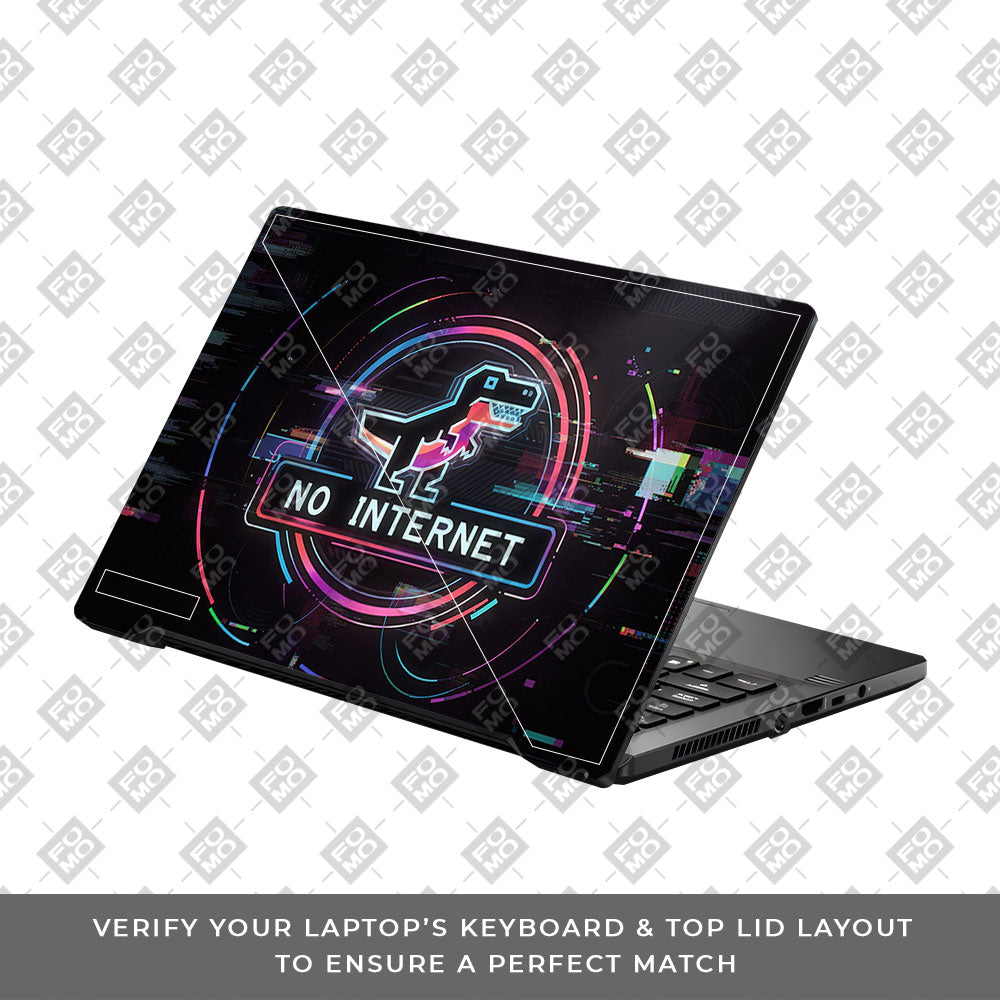 Dinosaur Connection Asus ROG Zephyrus G14 GA401 3D Laptop Skin