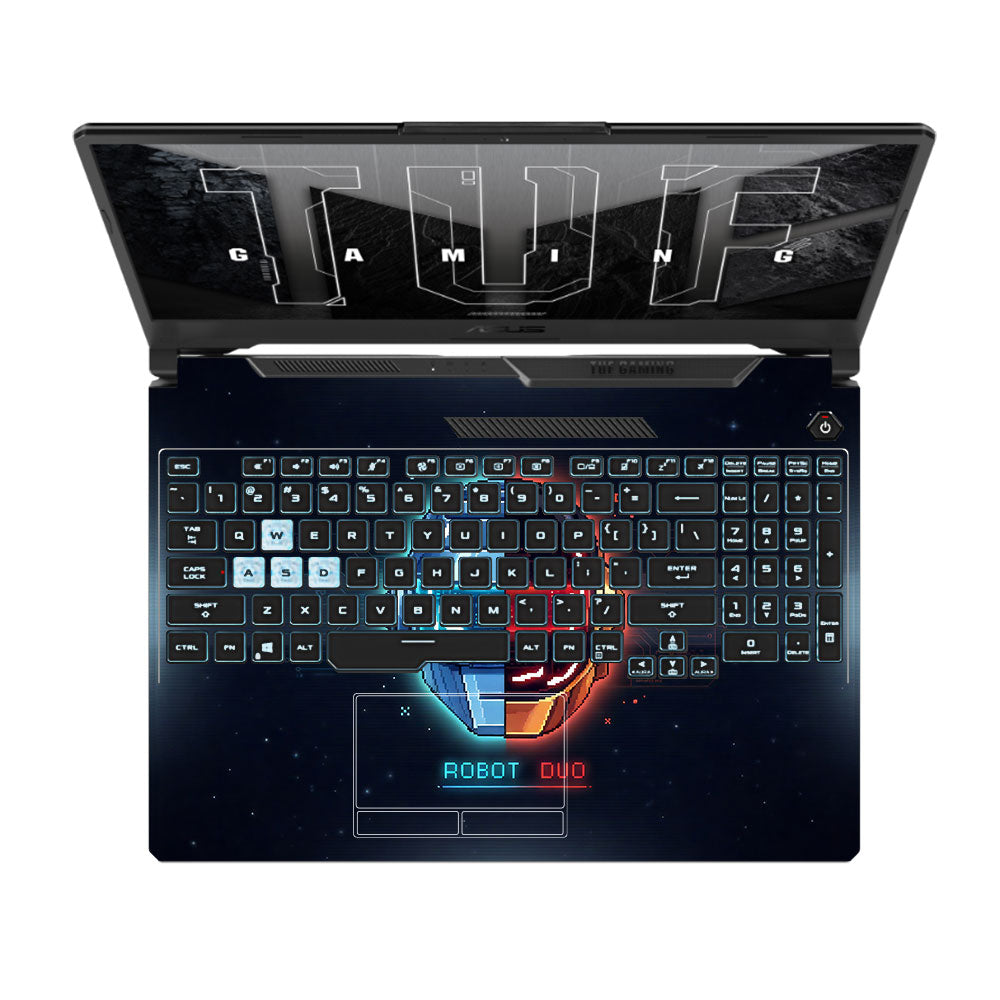 Robot Duo Asus TUF F15 FX506 & A15 FA506 3D Laptop Skin