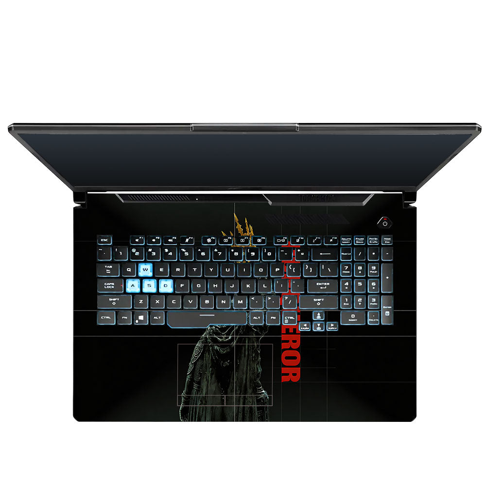 Crowned Conqueror Asus TUF Gaming F17 FX706 3D Laptop Skin