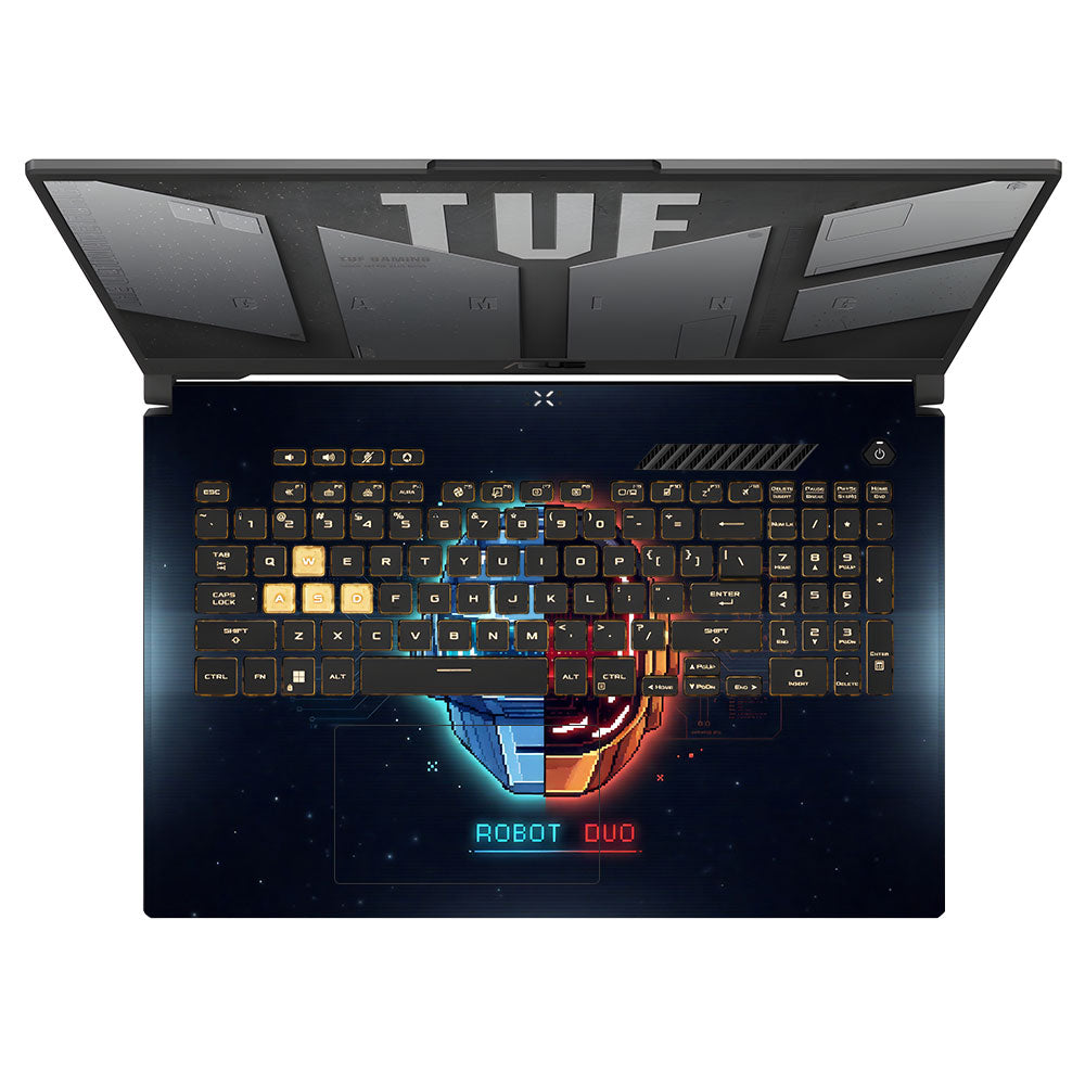 Robot Duo Asus TUF Gaming F17 FX707Z 3D Laptop Skin
