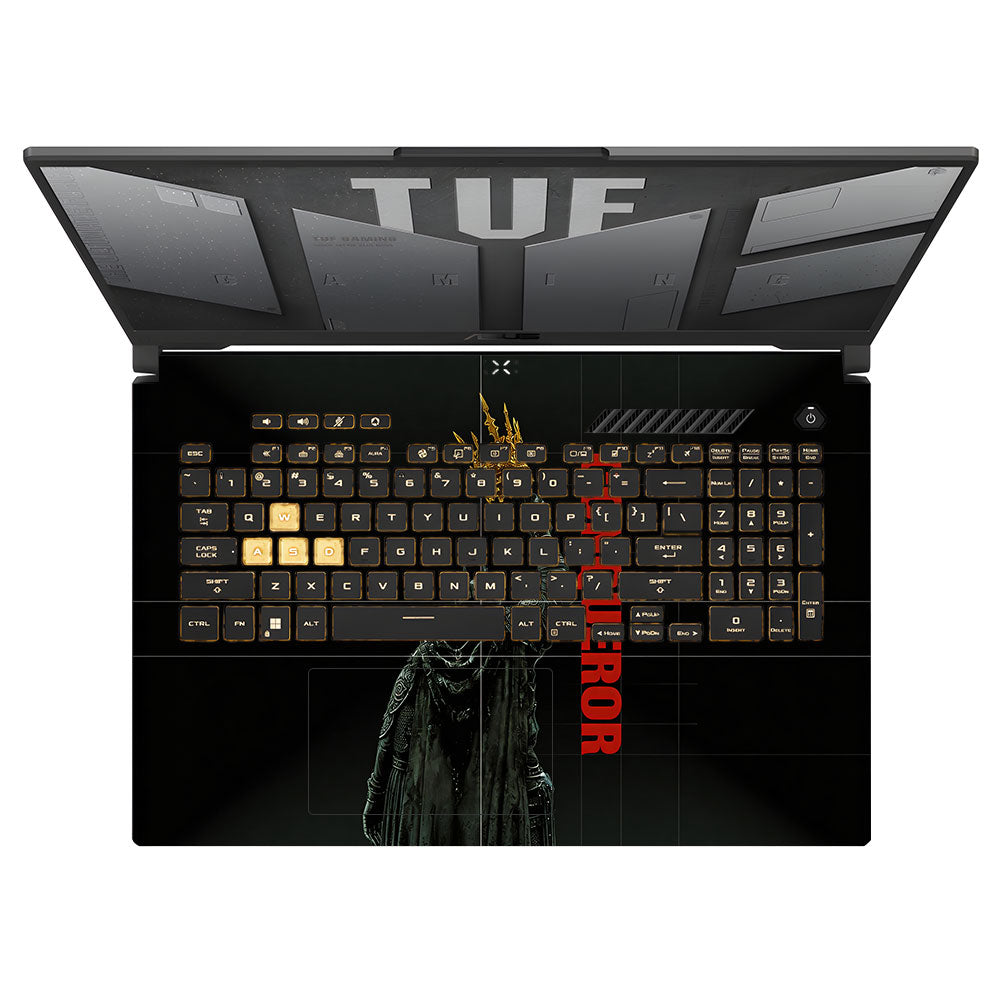 Crowned Conqueror Asus TUF Gaming F17 FX707Z 3D Laptop Skin