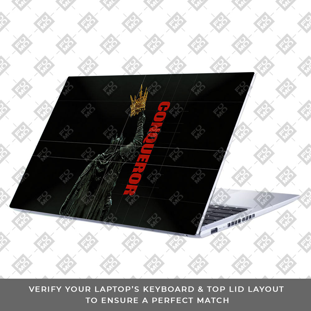 Crowned Conqueror Asus Vivobook 15 X1502ZA 3D Laptop Skin