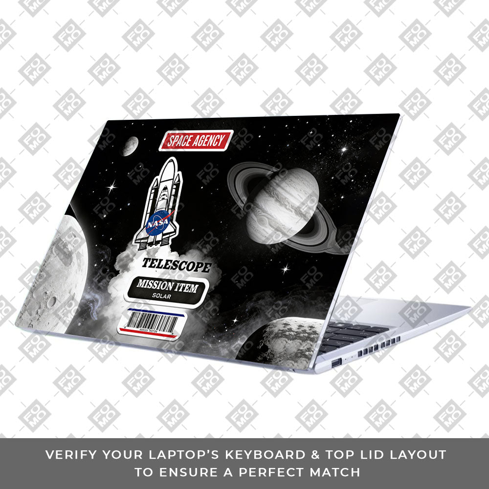 Space Mission NASA Asus Vivobook 15 X1502ZA 3D Laptop Skin