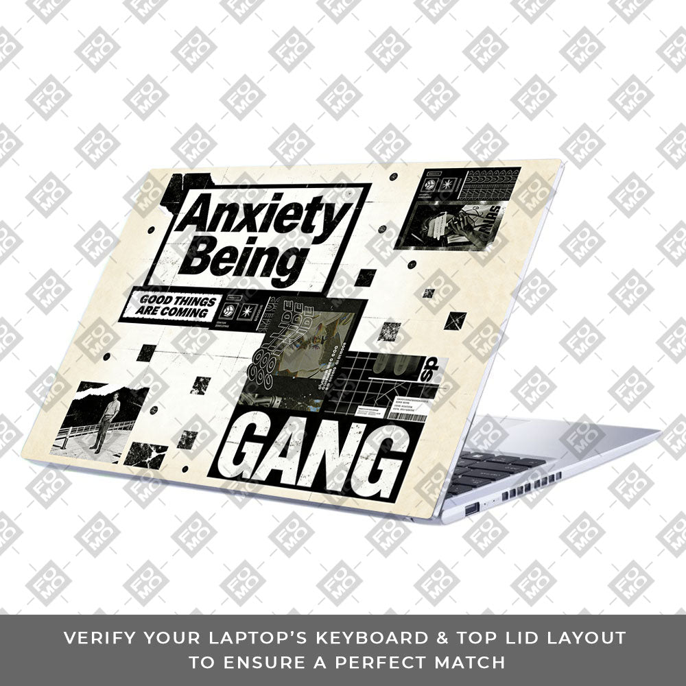 Anxiety Art Asus Vivobook 15 X1502ZA 3D Laptop Skin
