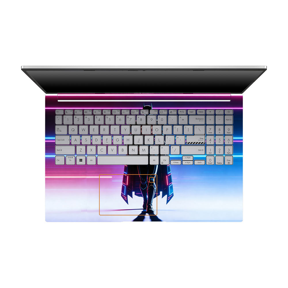 Superhero Neon Streaks Asus VivoBook 15 X1504VA 3D Laptop Skin