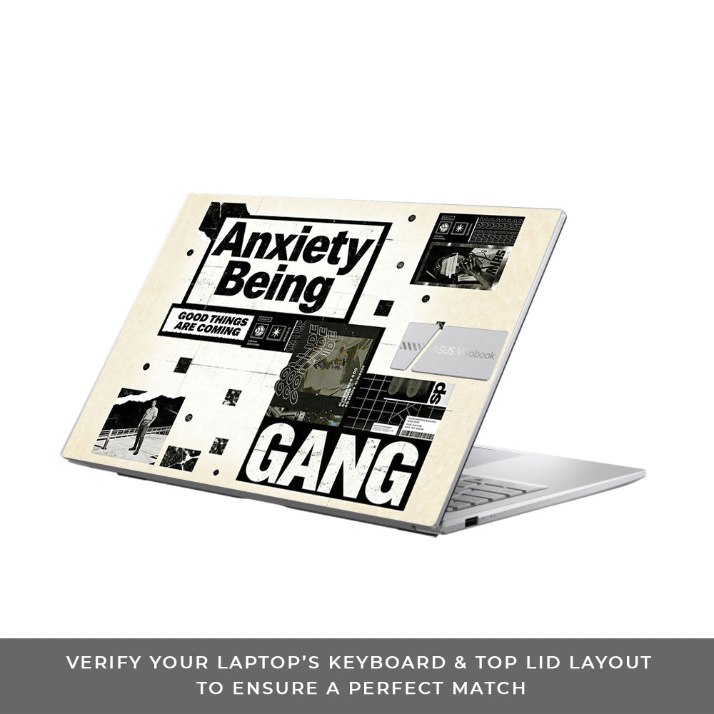 Anxiety Art Asus VivoBook 15 X1504VA 3D Laptop Skin