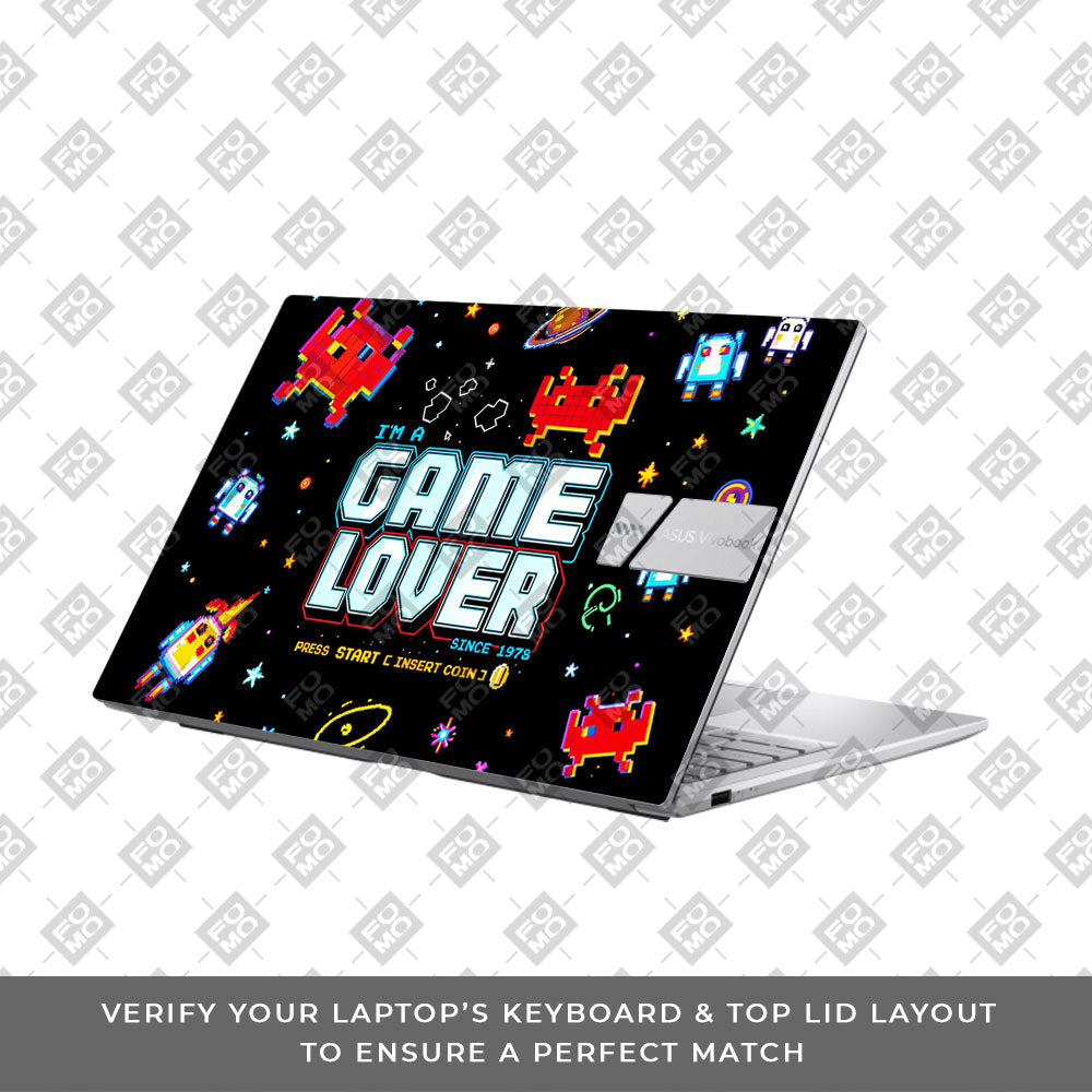 Gamer Lover Asus Vivobook 15 X1504ZA 3D Laptop Skin