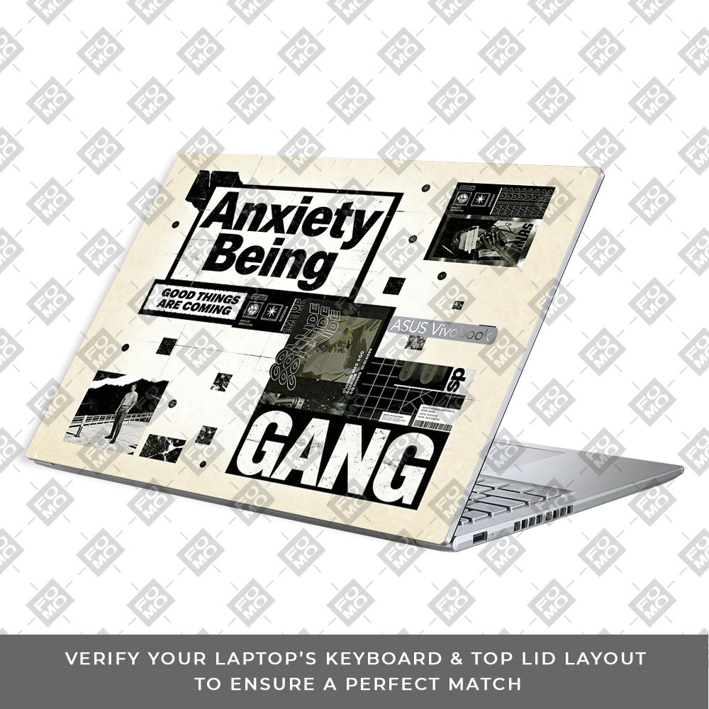 Anxiety Art Asus VivoBook 16X K3605 3D Laptop Skin