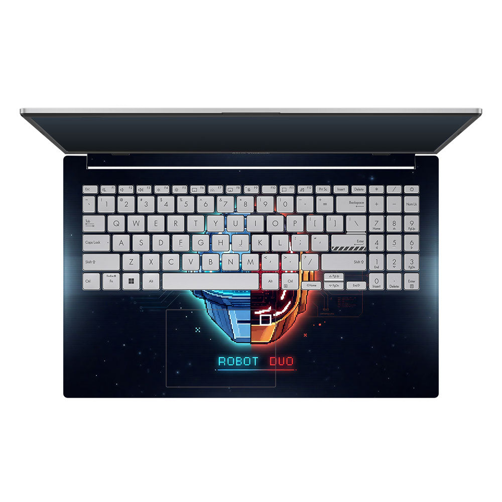 Robot Duo Asus Vivobook Go 14 E1404 3D Laptop Skin