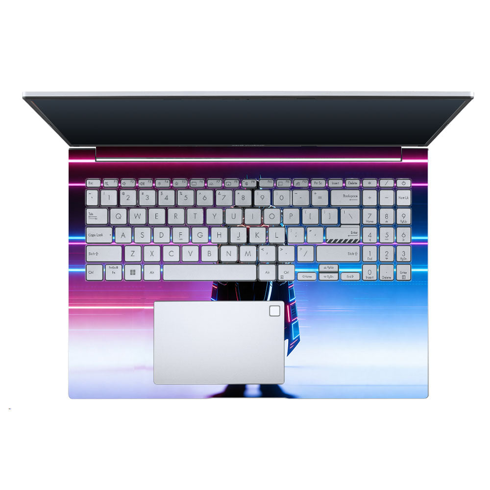Superhero Neon Streaks Asus Vivobook Pro 15 M6500QC & M6500QH 3D Laptop Skin