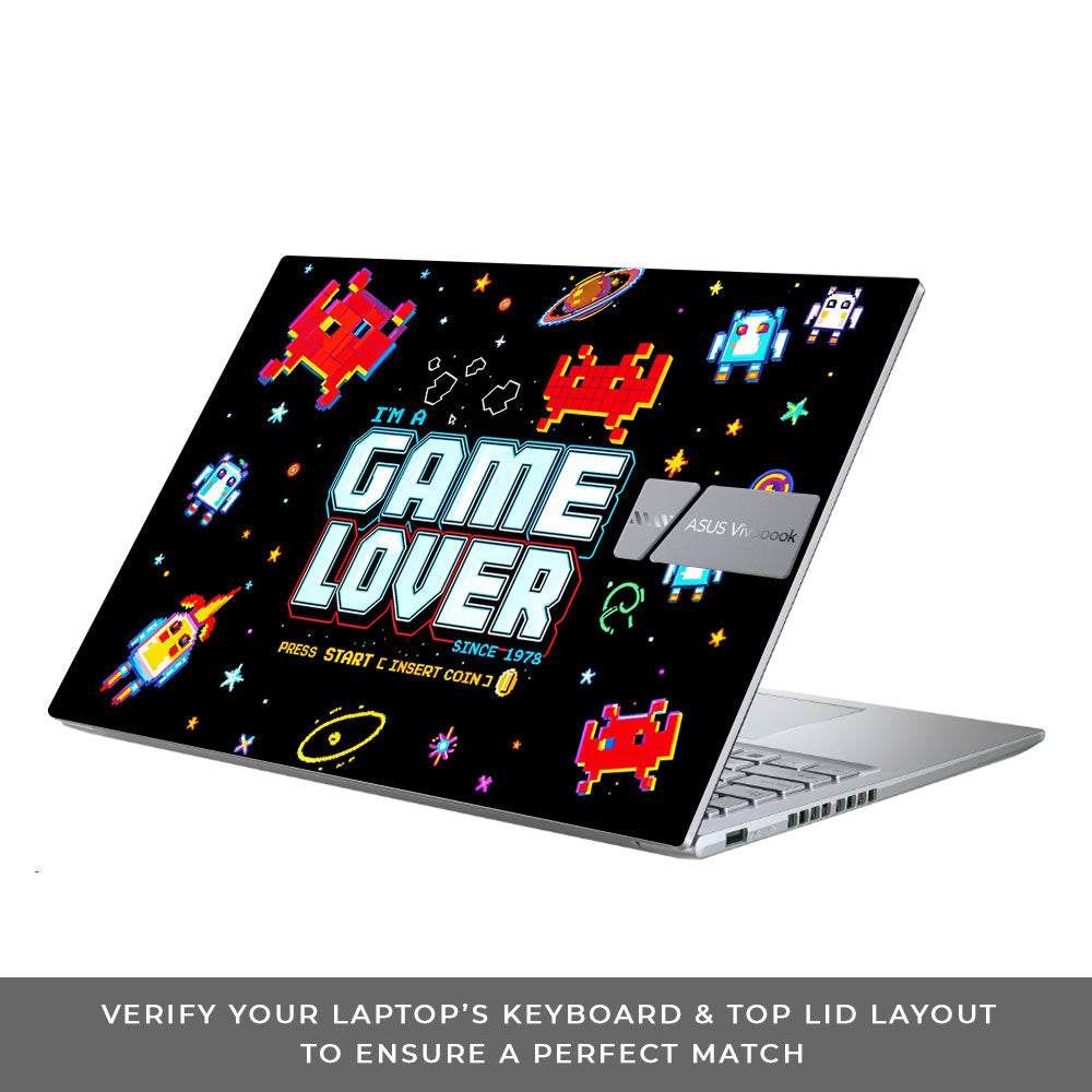 Gamer Lover Asus Vivobook Pro 15 M6500QC & M6500QH 3D Laptop Skin